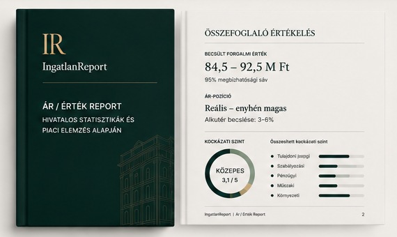 IngatlanReport – riport-előnézet